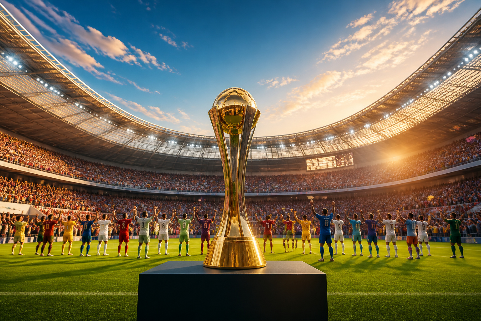 Le triomphe du football mondial