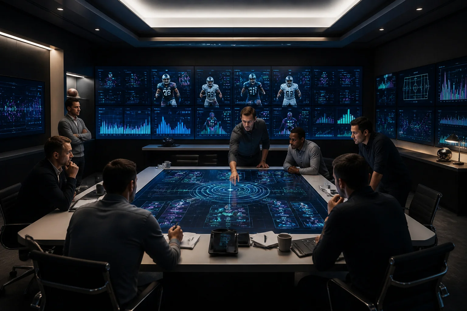 Strategie futuriste pour le football americain