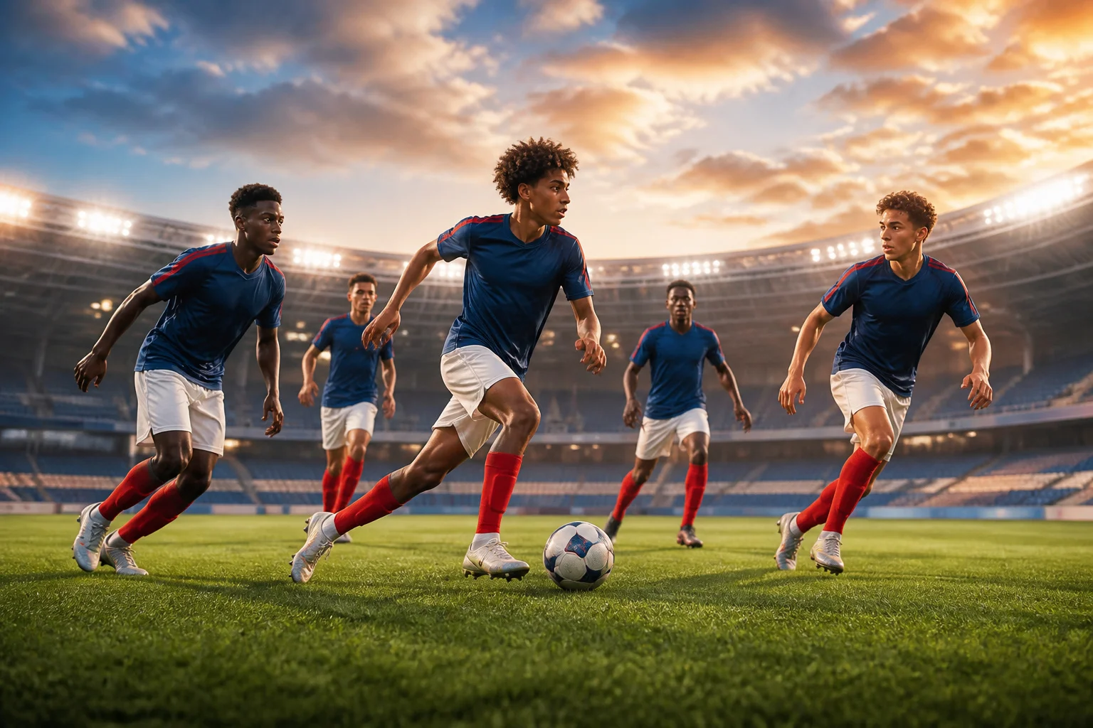 Jeunes bleus lavenir du football